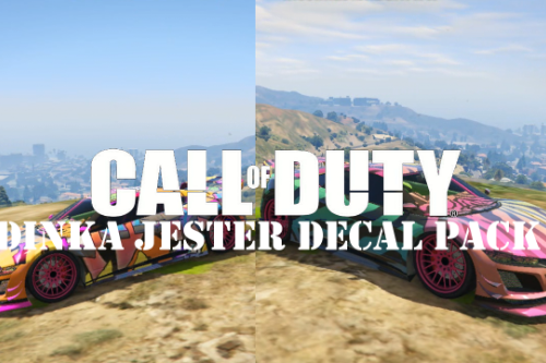 Call of Duty Dinka Jester Decal Pack